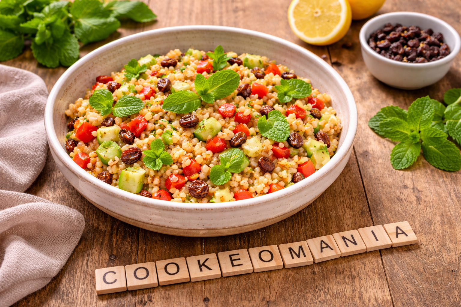 Salade de blé façon taboulé au cookéo