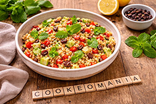 Salade de blé façon taboulé au cookéo