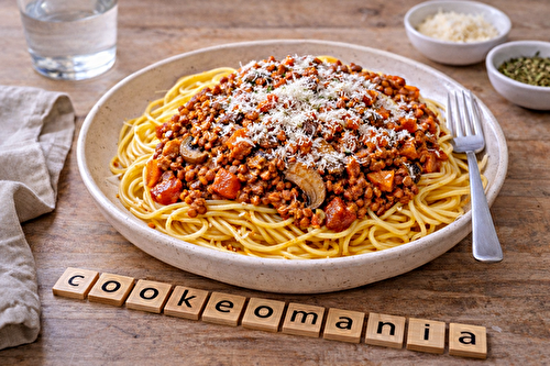Sauce lentilles façon bolognaise au multicuiseur cookéo