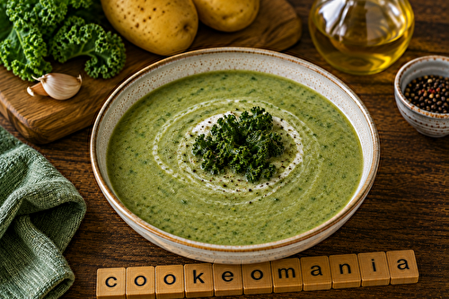 Velouté de chou kale et pommes de terre au multicuiseur Moulinex