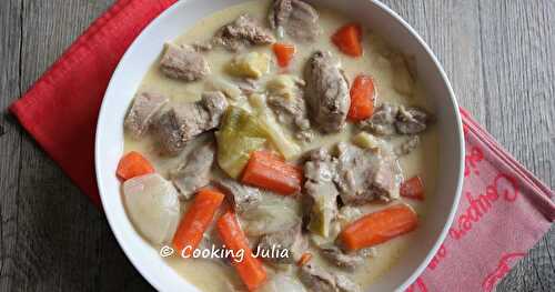 BLANQUETTE DE VEAU À L'ANCIENNE 