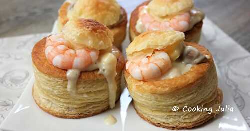 BOUCHÉES À LA REINE AUX FRUITS DE MER