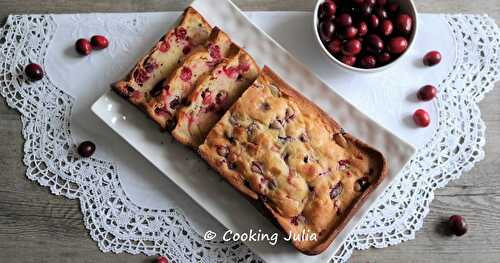 CAKE AUX CRANBERRIES