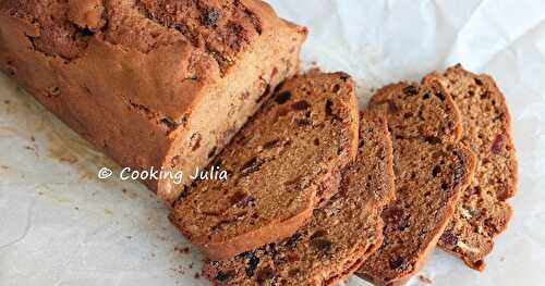 CAKE AUX FRUITS CONFITS ET SUCRE COMPLET