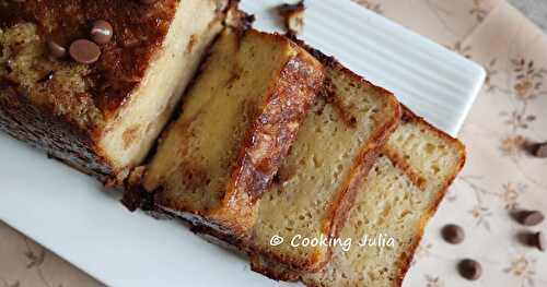 CAKE DE BRIOCHE PERDUE AUX PÉPITES DE CHOCOLAT