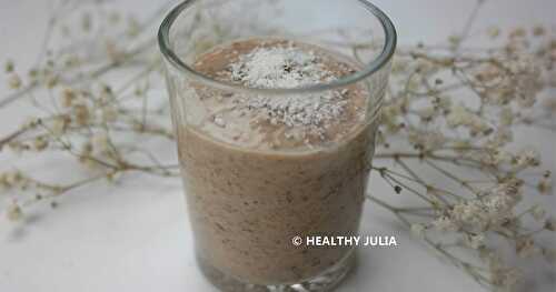 CHIA PUDDING AUX PRUNEAUX ET LAIT RIBOT