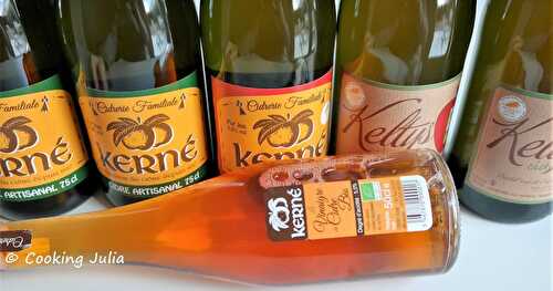 CIDRERIE KERNÉ, DES PRODUITS ARTISANAUX DE QUALITÉ