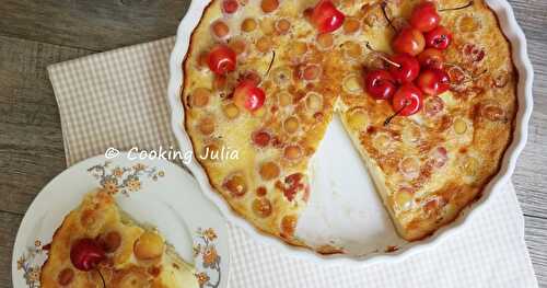 CLAFOUTIS-FLAN AUX CERISES NAPOLÉON 