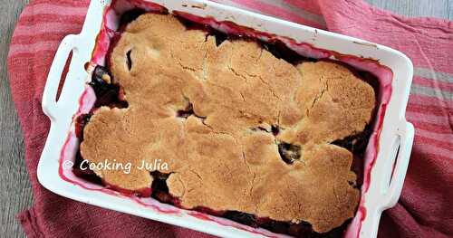 COBBLER AUX PRUNES (PLUM COBBLER)