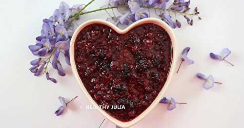 COMPOTE DE FRUITS ROUGES