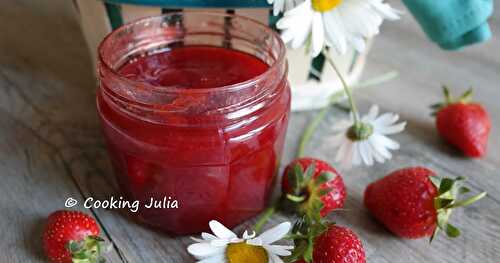 CONFITURE DE FRAISES (PASSE-PLATS ENTRE AMIS #9)