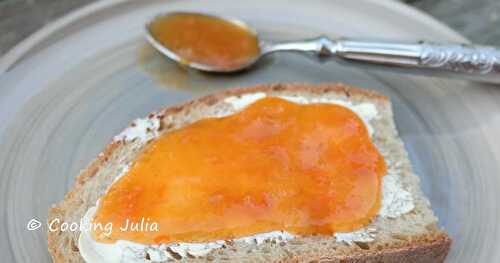 CONFITURE DE FRUITS JAUNES