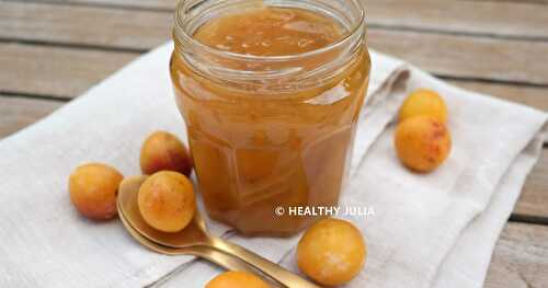 CONFITURE DE MIRABELLES ALLÉGÉE EN SUCRE