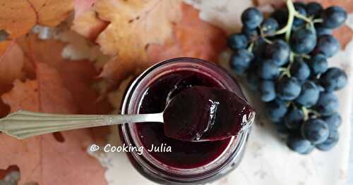 CONFITURE DE RAISIN ZÉRO DÉCHET 