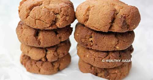 COOKIES AU BEURRE DE CACAHUÈTE