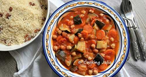 COUSCOUS VÉGÉTARIEN 