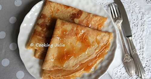 CRÊPES SUZETTE