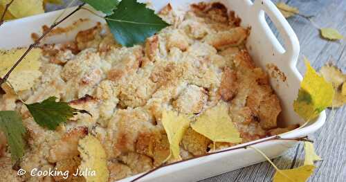 CRUMBLE POMMES-AMANDE