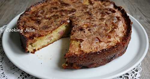 FONDANT CARAMÉLISÉ À LA RHUBARBE 