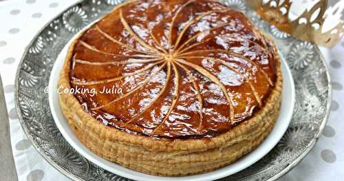 GALETTE DES ROIS TRADITIONNELLE (PÂTE FEUILLETÉE INVERSÉE)