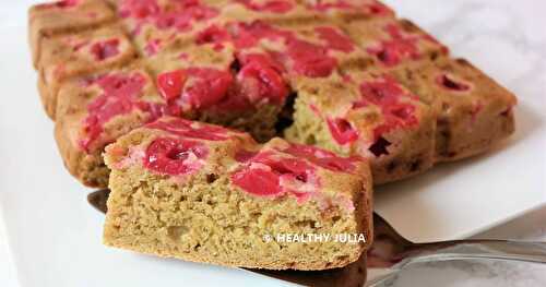 GÂTEAU MOELLEUX AUX CERISES ET LAIT RIBOT