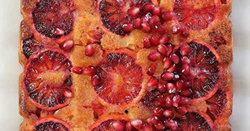 GÂTEAU RENVERSÉ À L'ORANGE SANGUINE