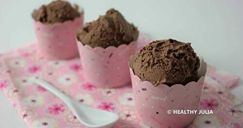 GLACE AU CHOCOLAT VEGAN ET DÉLICIEUSE ! 