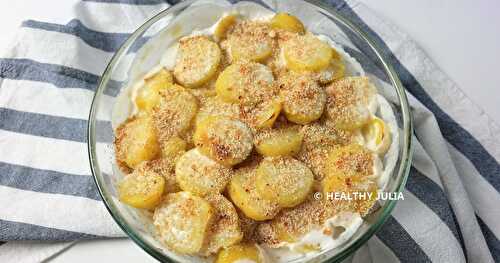 GRATIN DE POMMES DE TERRE À LA CRÈME DE COCO