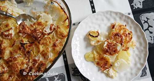 GRATIN DE POMMES DE TERRE ET NAVETS PRIMEURS