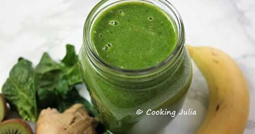 GREEN SMOOTHIE UN PEU PIQUANT !