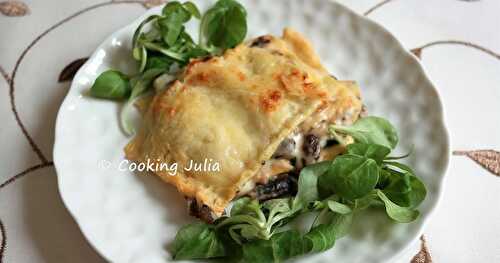 LASAGNES AUX MORILLES