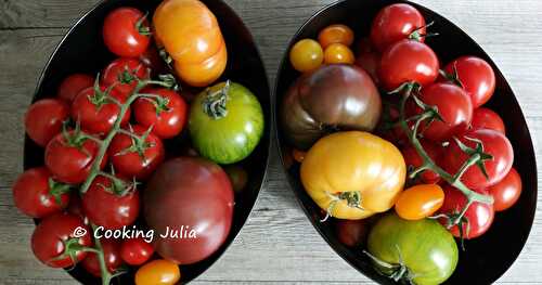 MA CORBEILLE DE TOMATES !