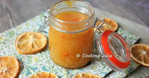 MARMELADE D'ORANGES ET MISE À JOUR DES INDEX DE RECETTES