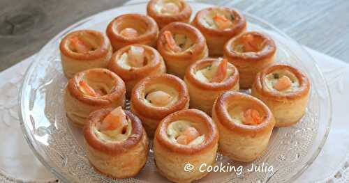 MINI-BOUCHÉES AUX CREVETTES