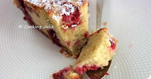 MOELLEUX AUX FRAMBOISES, RICOTTA ET CITRON