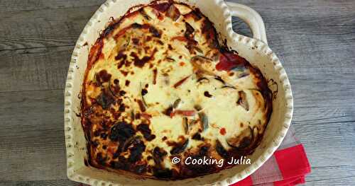 MOUSSAKA VÉGÉTARIENNE À LA FETA 