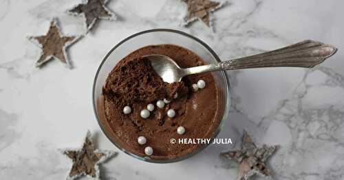 MOUSSE AU CHOCOLAT NOIR VEGAN