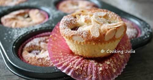 MUFFINS FRAMBOISES-AMANDE