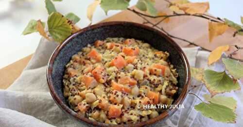 ONE-PAN DHAL AUX PATATES DOUCES