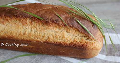 PAIN AU KAMUT SANS PÉTRISSAGE 