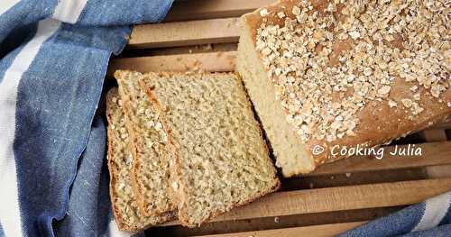 PAIN DE MIE AUX FLOCONS D'AVOINE