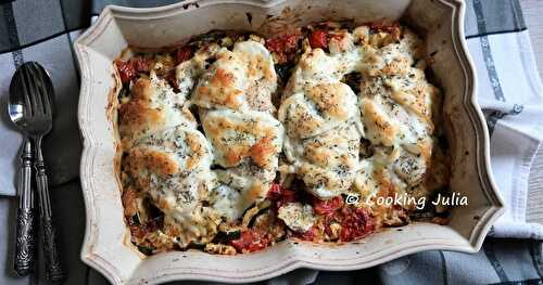 POULET À L'ITALIENNE, UN PLAT COMPLET GOURMAND ET LÉGER !