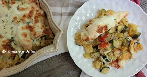 POULET  À L'ITALIENNE, VERSION AU QUINOA