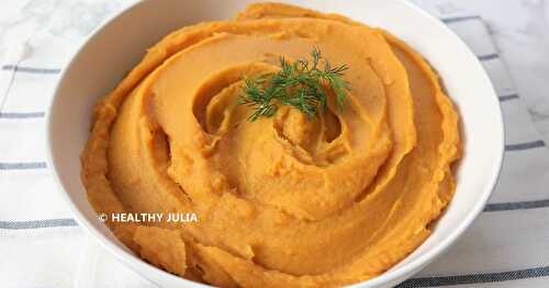 PURÉE DE PATATES DOUCES #VEGAN