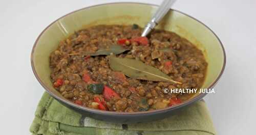 RATATOUILLE AUX LENTILLES