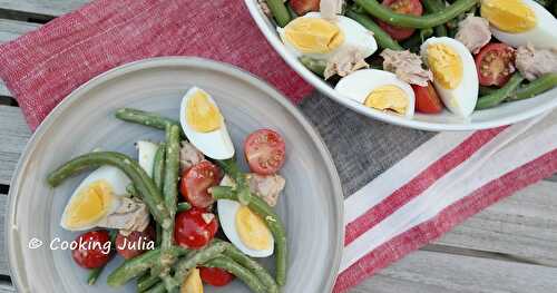 SALADE COMPOSÉE AUX HARICOTS VERTS