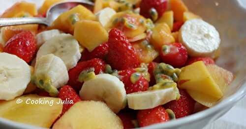 SALADE DE FRAISES