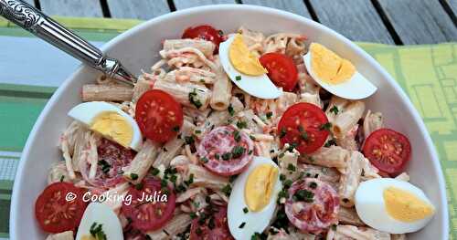 SALADE DE PÂTES AU SURIMI