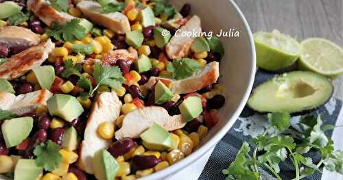 SALADE MEXICAINE AU POULET