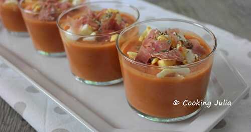 SALMOREJO, SOUPE FROIDE D'ANDALOUSIE